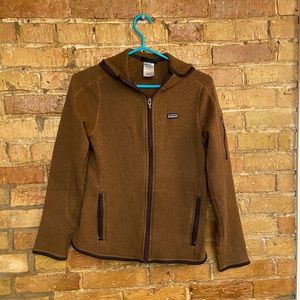 Brown size small Patagonia zip up